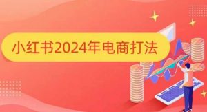 小红书2024年电商打法，手把手教你如何打爆小红书店铺-爱找项目网