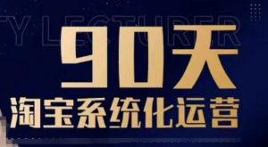 90天淘宝系统化运营，从入门到精通-爱找项目网