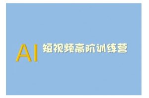 AI短视频系统训练营(2025版)掌握短视频变现的多种方式，结合AI技术提升创作效率-爱找项目网