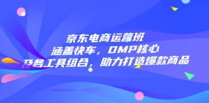 京东电商运营班：涵盖快车，DMP核心及各工具组合，助力打造爆款商品-爱找项目网