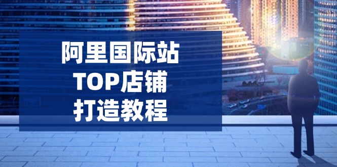 阿里国际站TOP店铺打造教程：涵盖平台到高阶，解决运营难题，提升询盘-爱找项目网