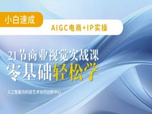 AIGC电商必备实操：21节平面设计实战课，教你玩转AI-爱找项目网