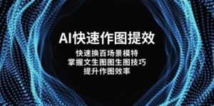 AI快速作图提效，快速换百场景模特，掌握文生图图生图技巧，提升作图效率-爱找项目网