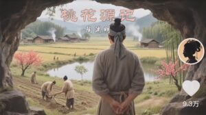 把课本里的古文做成爆火AI视频！流量猛的不行，7个作品涨粉23万＋-爱找项目网