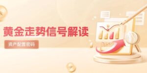 黄金走势信号解读，避险逻辑+市场情绪，美股剧震后的资产配置密码-爱找项目网