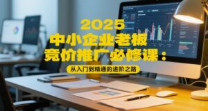 2025中小企业老板竞价推广必修课：从入门到精通的进阶之路-爱找项目网