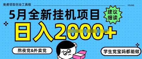 5月最新挂G项目8.0玩法，纯手机操作，稳稳日入1k+【揭秘】-爱找项目网
