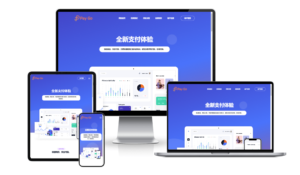 2025彩虹易支付前端新模板美化版-爱找项目网