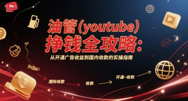 油管(youtube)挣钱全攻略：从开通广告收益到国内收款的实操指南-爱找项目网