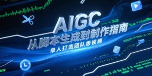 AIGC视频制作指南，从脚本生成到剪辑全流程，单人打造团队级视频-爱找项目网