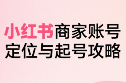 大晴老师·小红书电商全链路实战从定位到爆单(更新8月)-爱找项目网