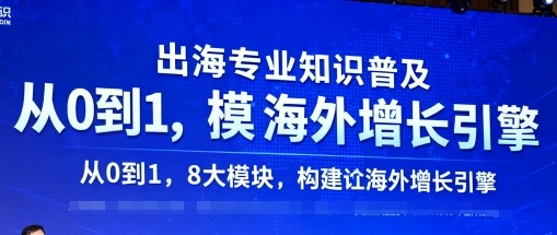 出海专业知识普及,从0到1,8大模块构建你的海外增长引擎-爱找项目网