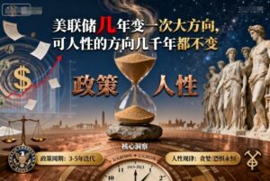 付费文章：美联储几年变一次大方向，可人性的方向几千年都不变-爱找项目网