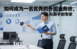 如何成为一名优秀的外贸业务员，从新手到专家-爱找项目网