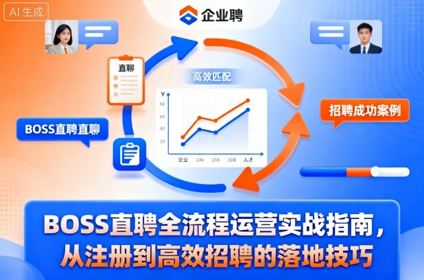 BOSS直聘全流程运营实战指南，从注册到高效招聘的落地技巧-爱找项目网