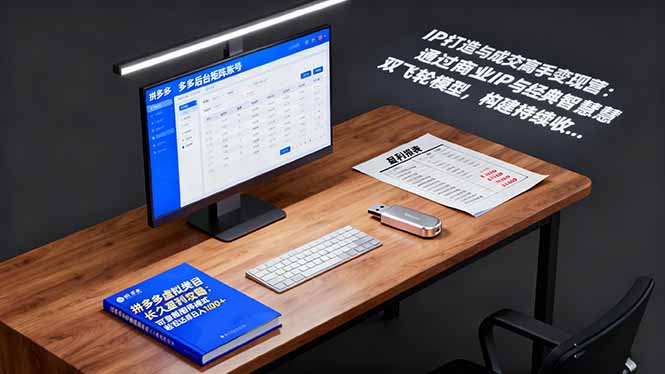 IP打造与成交高手变现营:通过商业IP+经典智慧双飞轮模型 构建持续收钱系统-爱找项目网