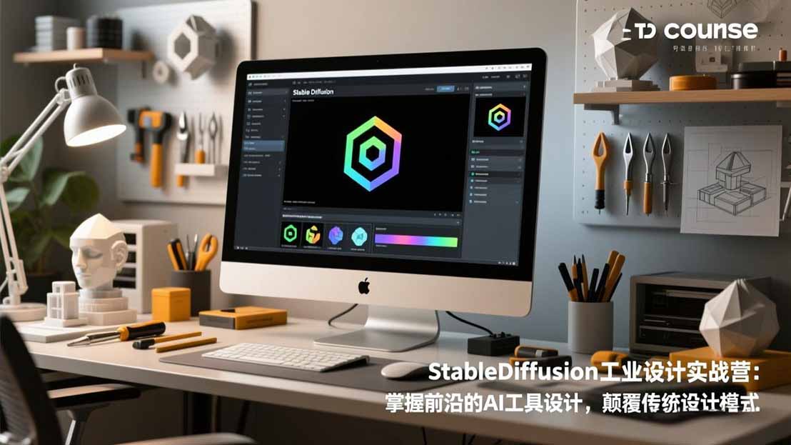 StableDiffusion工业设计实战营：掌握前沿的AI工具设计，颠覆传统设计模式-爱找项目网