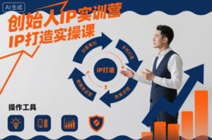 创始人IP实训营，IP打造实操课-爱找项目网