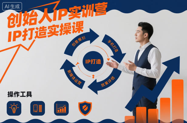 创始人IP实训营,IP打造实操课-爱找项目网