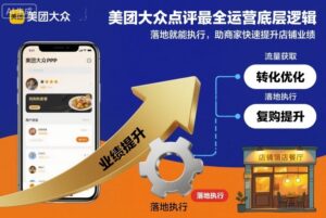 美团大众点评最全运营底层逻辑，落地就能执行，助商家快速提升店铺业绩-爱找项目网