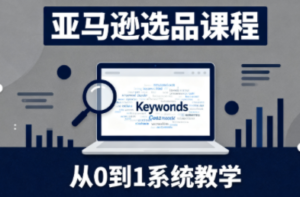 张景老师·亚马逊从0到1选品课程-爱找项目网