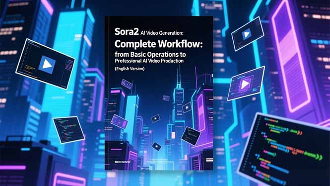 Sora2 AI视频生成的系统教程(英文版-爱找项目网