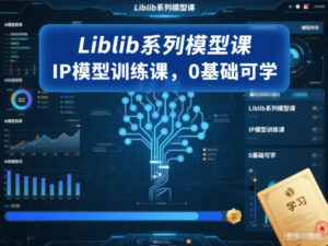 Liblib系列模型课，IP模型训练课，0基础可学-爱找项目网