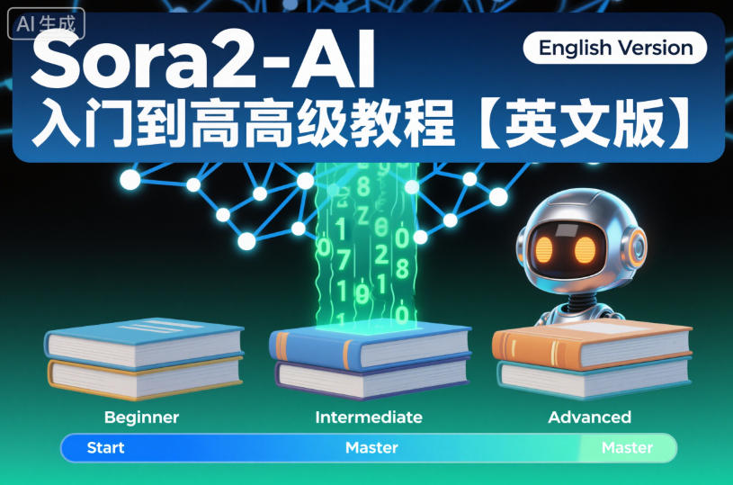 Sora2-AI入门到高级教程【英文版】-爱找项目网