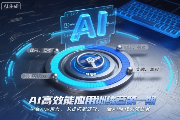 AI高效能应用训练营第一期，学会AI应用力，从提问到驾驭，做AI时代的领航者(更新)-爱找项目网