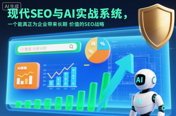 现代SEO与AI实战系统,一个能真正为企业带来长期价值的SEO战略(英语+中文字幕)-爱找项目网