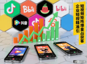 企业短视频精准引流矩阵获客，短视频矩阵爆量战法-爱找项目网