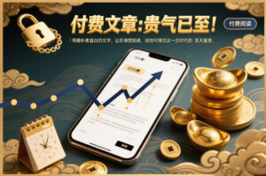 付费文章：贵气已至！用最朴素直白的文字，让你清楚知道，该如何接住这一次时代的泼天富贵-爱找项目网