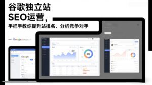谷歌独立站SEO运营，手把手教你提升网站排名、分析竞争对手(更新2026)-爱找项目网
