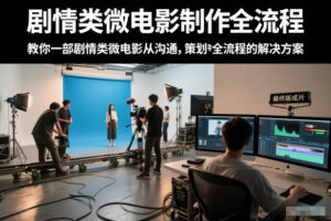 剧情类微电影制作全流程，教你一部剧情类微电影从沟通，策划到拍摄制作全流程的解决方案-爱找项目网