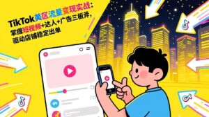 TikTok美区流量变现实战：掌握短视频+达人+广告三板斧，驱动店铺稳定出单-爱找项目网