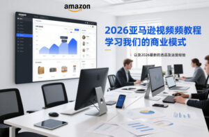 2026亚马逊视频教程，学习我们的商业模式，以及2026最新的选品及运营经验-爱找项目网