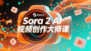 如何利用Sora 2创建流行AI人工智能视频大师班教程：掌握创作全流程，产出百万播放内容-爱找项目网