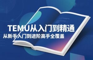 TEMU从入门到精通，从新手入门到进阶高手全覆盖-爱找项目网