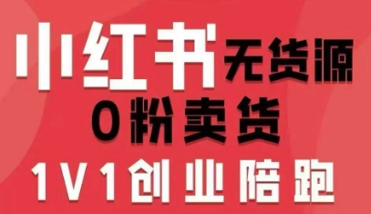 小红书无货源0粉电商课，开店准备、选品策略、笔记撰写、视频剪辑、数据分析、账号打造、资料文档(更新26年2月)-爱找项目网