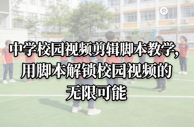 中学校园视频剪辑脚本教学，用脚本解锁校园视频的无限可能-爱找项目网