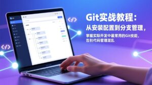 Git实战教程：从安装配置到分支管理，掌握实际开发中最常用的Git技能，告别代码管理混乱-爱找项目网