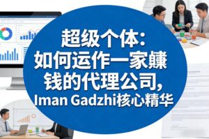 超级个体：如何运作一家賺钱的代理公司，Iman Gadzhi核心精华(双语字幕)-爱找项目网