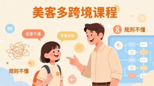 怕语言不通、怕不懂规则？零基础小白也能做的美客多跨境课，手把手带你美客多开店稳赚-爱找项目网