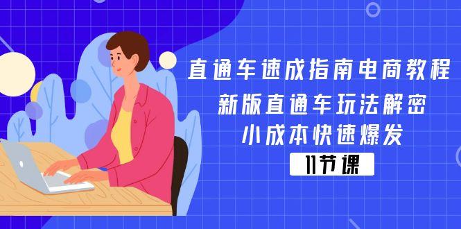 直通车 速成指南电商教程：新版直通车玩法解密，小成本快速爆发(11节-爱找项目网