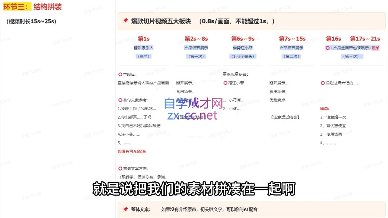 吉同学·IP剪辑师内部课程(更新11月)-爱找项目网