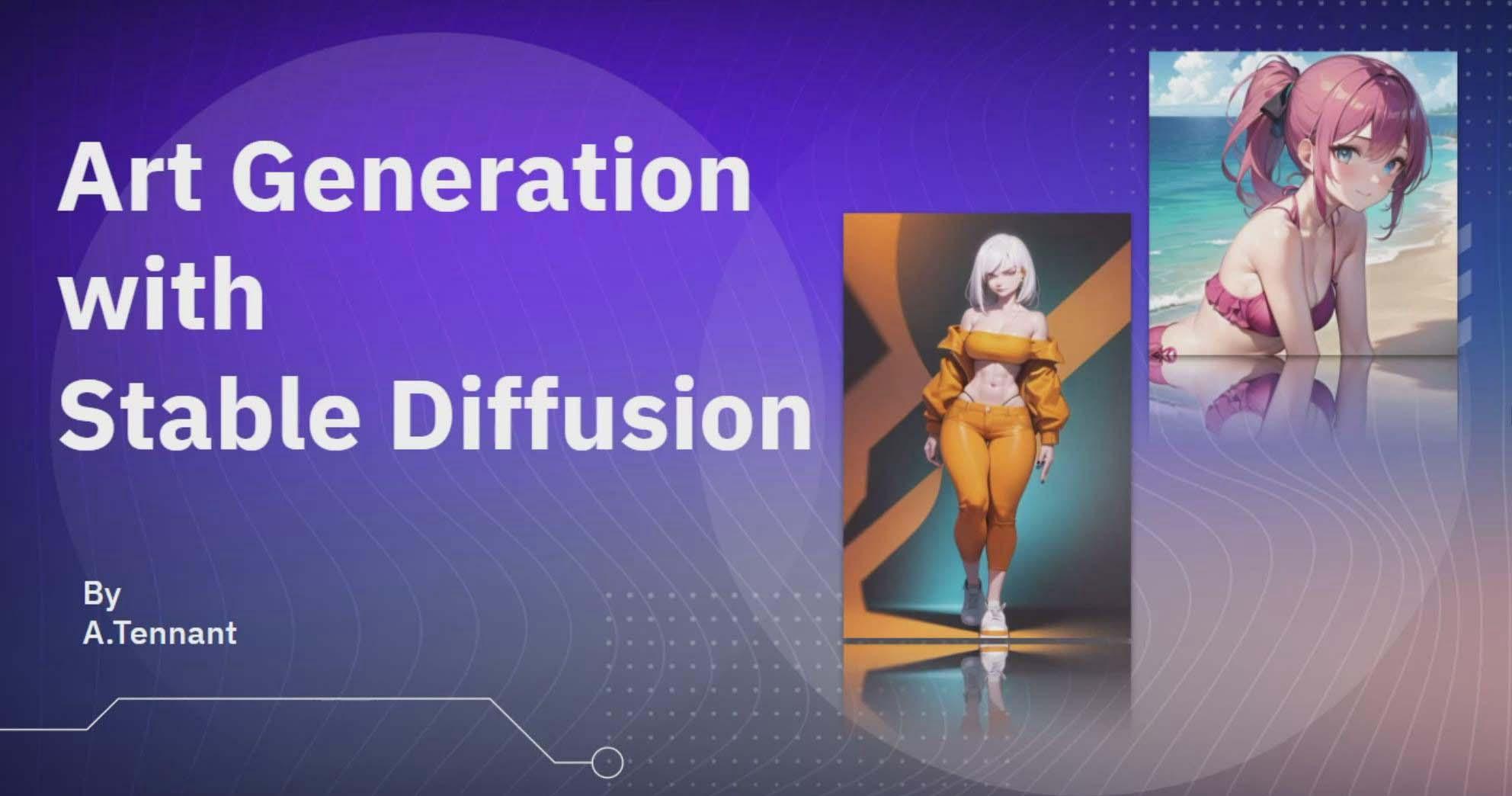 图片[1]-利用Stable Diffusion AI人工智能生成动漫艺术分步教程-14节课-中英字幕-爱找项目网