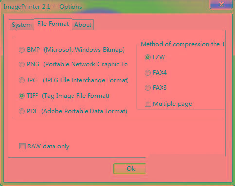 ImagePrinter(虚拟图片打印机) v2.1 官方免费版-爱找项目网