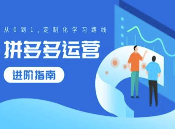 拼多多运营进阶指南，从0到1定制化学习路线-爱找项目网