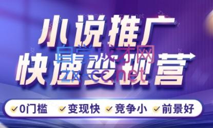 洲洲老师·小说推广快速变现营-爱找项目网