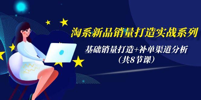 (9962期)淘系新品销量打造实战系列，基础销量打造+补单渠道分析(共8节课)-爱找项目网